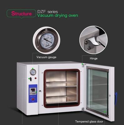 Essiccatore di riscaldamento laterale Oven For Laboratory 20-130L di vuoto dell'essiccatore di vuoto SS304 4